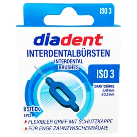 Diadent Interdentalborste 0,49 mm ISO 3 8stk