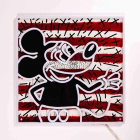 Yellowpop Disney x Keith Haring Mickey Mouse LED