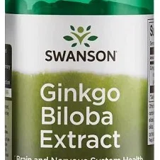 Swanson Ginkgo Biloba Extract 120mg 100 Capsules