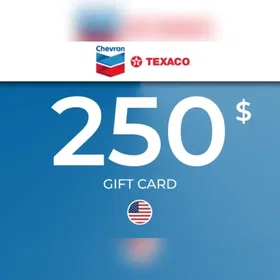 Chevron and Texaco USA Gavekort 250 USD