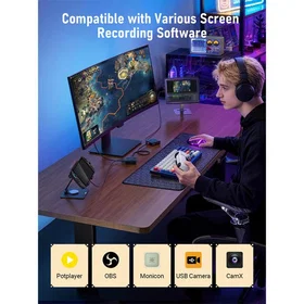 Lemorele AC12 Mini HDMI to USB-C