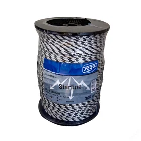 Foga Rep Starline 5mm 300m svart/vit