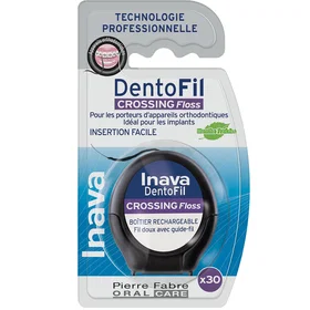 Inava DentoFil Crossing Floss til tannregulering og implantater 30pcs