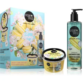 Organic Shop Sweet Spring Mood Gift Set (Lemon Macaron Shower Gel 280ml)