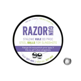 RazorGun Stålkulor 7mm 0.28g 100st