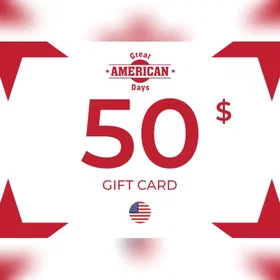 Great American Days Gavekort 50 USD (US)