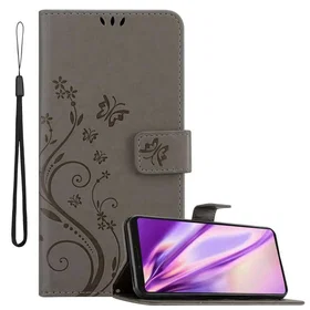 Cadorabo Floral Case with Magnetic Closure Kickstand and Card Slots for Sony Xperia 1/XZ4