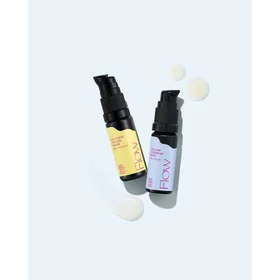 Flow Cosmetics Brighten & Hydrate Duo Kit (Hyaluron & Probiotics Serum 10ml, AHA
