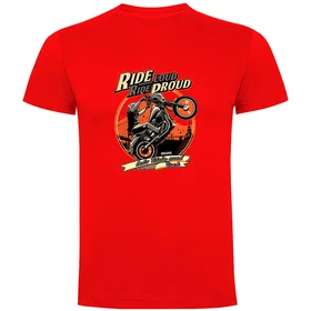 Kruskis Ride Loud Kortärmad T-shirt (Herr)
