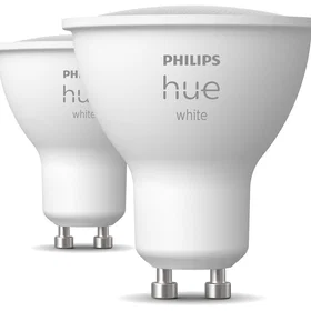 Philips Hue White 929003666902 400lm 2700K GU10 4.2W 2-pack