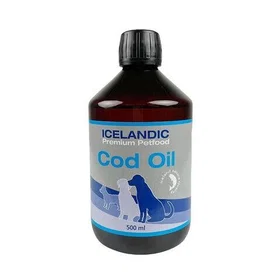 IcelandPet Torskefett Olje 500ml