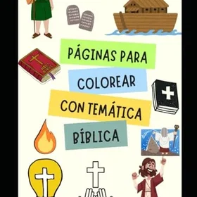 Independently Páginas Para Colorear Con Temática Bíblica Färgläggningsbok