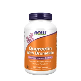 Now Foods Quercetin With Bromelain 800mg 240 Capsules