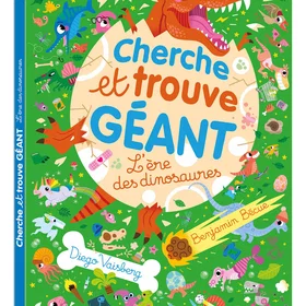 Je Cherche une Idée Dinosaur Era Giant Search and Find 50 Pieces