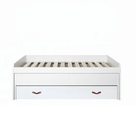 MueMue Lit Avec Tiroirs Et Matelas 76x206x112cm