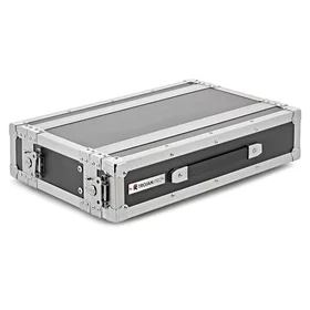 Trojan Pro 2U Heavy-Duty Shallow Rack Flight Case