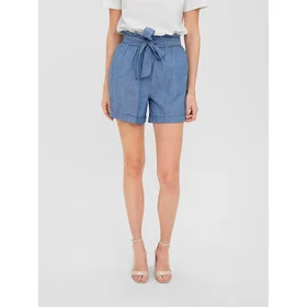Vero Moda Paulina Paperbag High Waist Shorts (Dam)