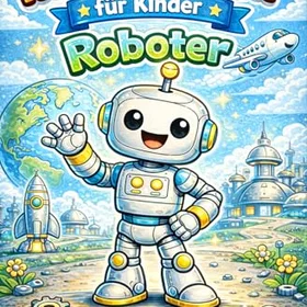Roboter Färgläggningsbok för Barn