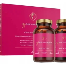 MyBestPharm Menopaus Dag & Natt Stöd 60 Kapslar