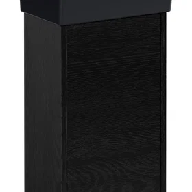 Gustavsberg Artic Small Vanity Cabinet 36cm Black (GB71ACVC34TK33R)