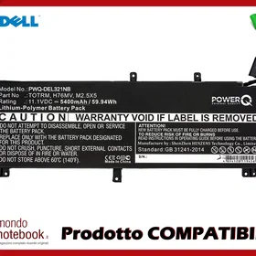 Powery Battery for Dell Type 245RR