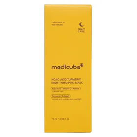 Medicube Kojic Acid Turmeric Night Wrapping Mask Lysende Egenskaber Natmask 75ml