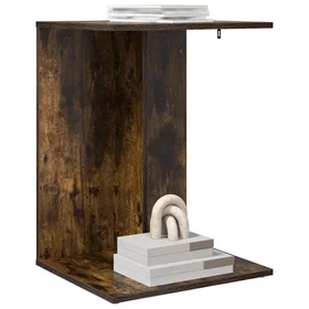 vidaXL Side Table Brown 45 x 40 x 62.5 cm 8000360