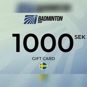 Badmintonshoppen Gavekort 1000 SEK