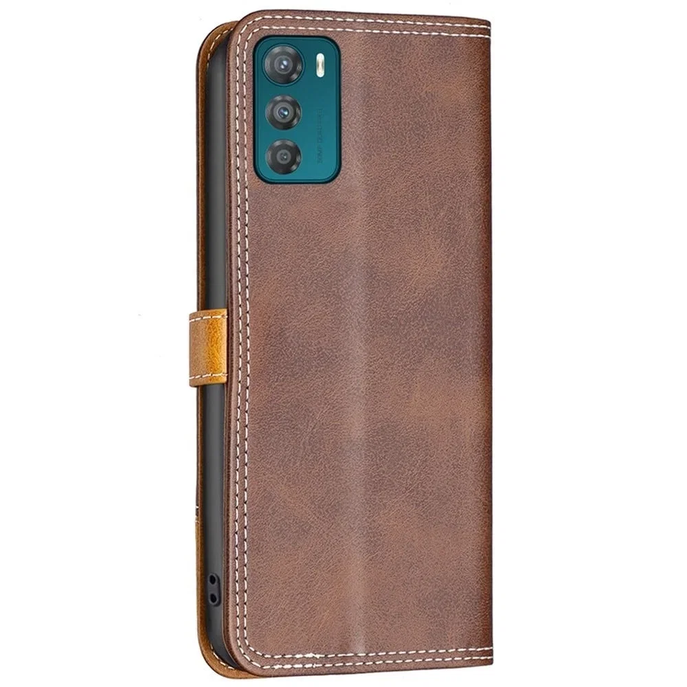 BINFEN Leather Case for Motorola Moto G42