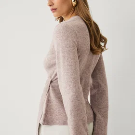 Ellos Collection Wrap Cardigan Beige (Dam)
