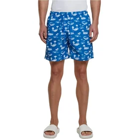 Urban Classics Mönstrade badshorts (Herr)