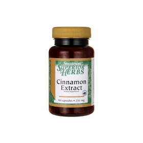 Swanson Cinnamon Extract 250mg 90 Capsules
