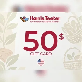 Harris Teeter Gavekort 50 USD