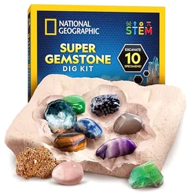 National Geographic Jumbo Gemstone Dig Kit