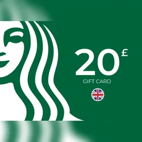 Starbucks Carte Cadeau 20 GBP