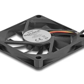 DeLock 67315 Aksiaalinen Musta 70mm 1