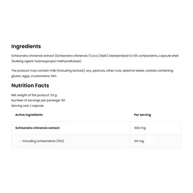 OstroVit Schisandra Chinensis 90 Capsules