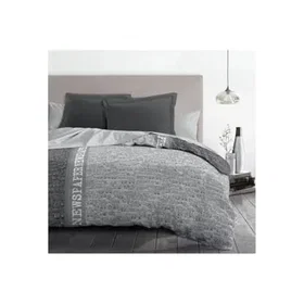 HOME LINGE PASSION Newspaper Mikrofiber Täcke Set