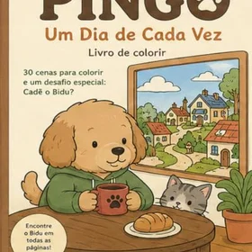 Pingo : Um Dia De Cada Vez Färgläggningsbok