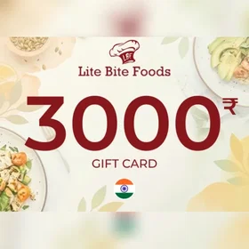 Lite Bite Gift Card 3000 INR