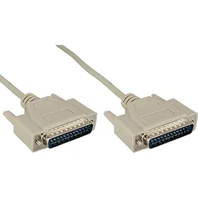 InLine DB25 To DB25 Serial Cable 2m