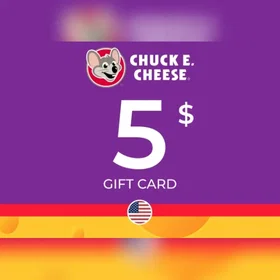 Chuck E.Cheese's Gift Card 5 USD