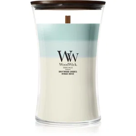 WoodWick Trilogy Driftwood Shores Bougie Parfumée 610g