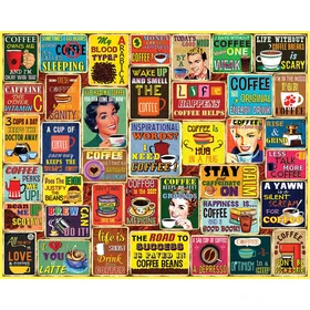 CLIFFS BY WHITE MOUNTAIN I Love Coffee 1000 Pieces
