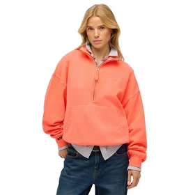 Superdry Studios Halv Dragkedja Sweatshirt (Dam)