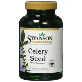 Swanson Sellerirot 500mg 180 Kapsler