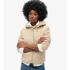 Superdry Borg Lined Full Zip Sweatshirt (Dam)