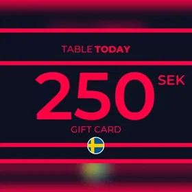 TableToday Gavekort 250 SEK
