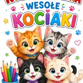 Kolorowanka Wesołe Kociaki Färgläggningsbok