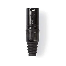 Nedis COTP15900BK XLR Connector 3 Pin Male